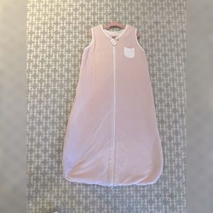 2 Moro organic sleep sacks Grey and pink 0-2ys